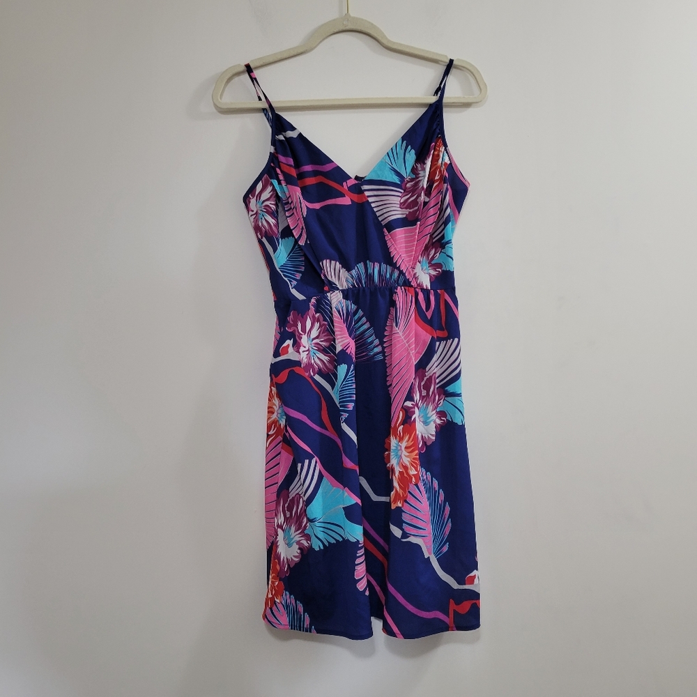 Yumi Kim tropical floral mini dress S